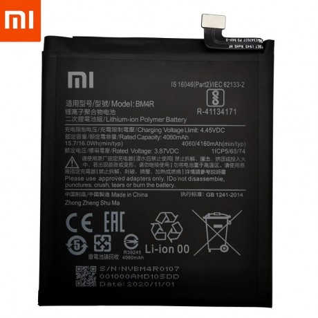 Xiaomi Mi 10 Lite Batarya
