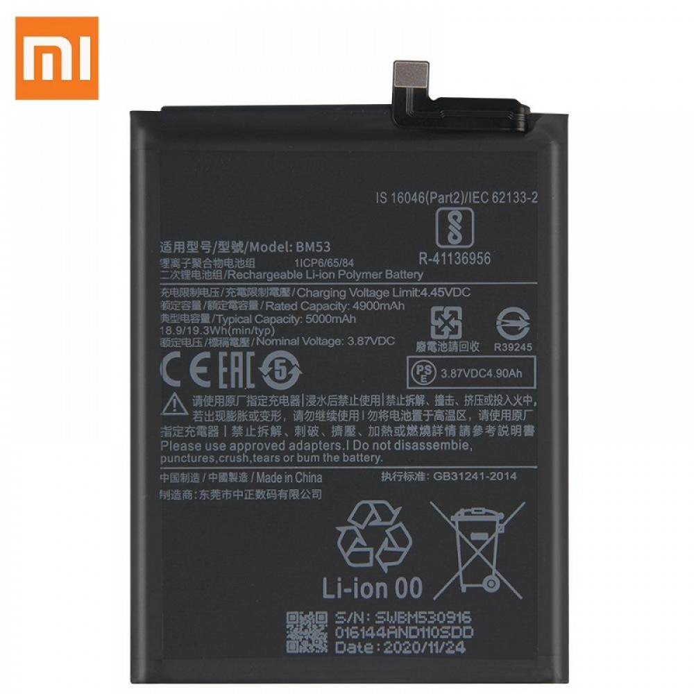 Xiaomi Mi 10T Pro Batarya