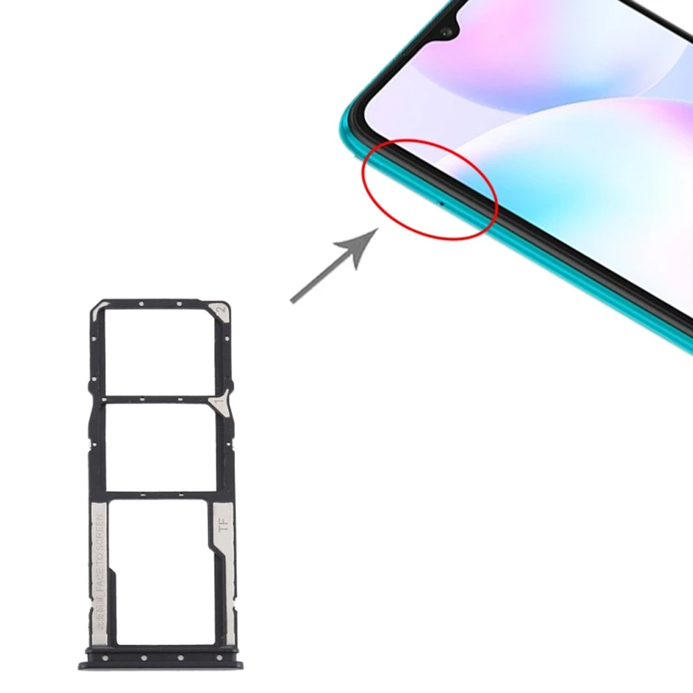 Redmi 9A Servis Sim Kart Tepsisi