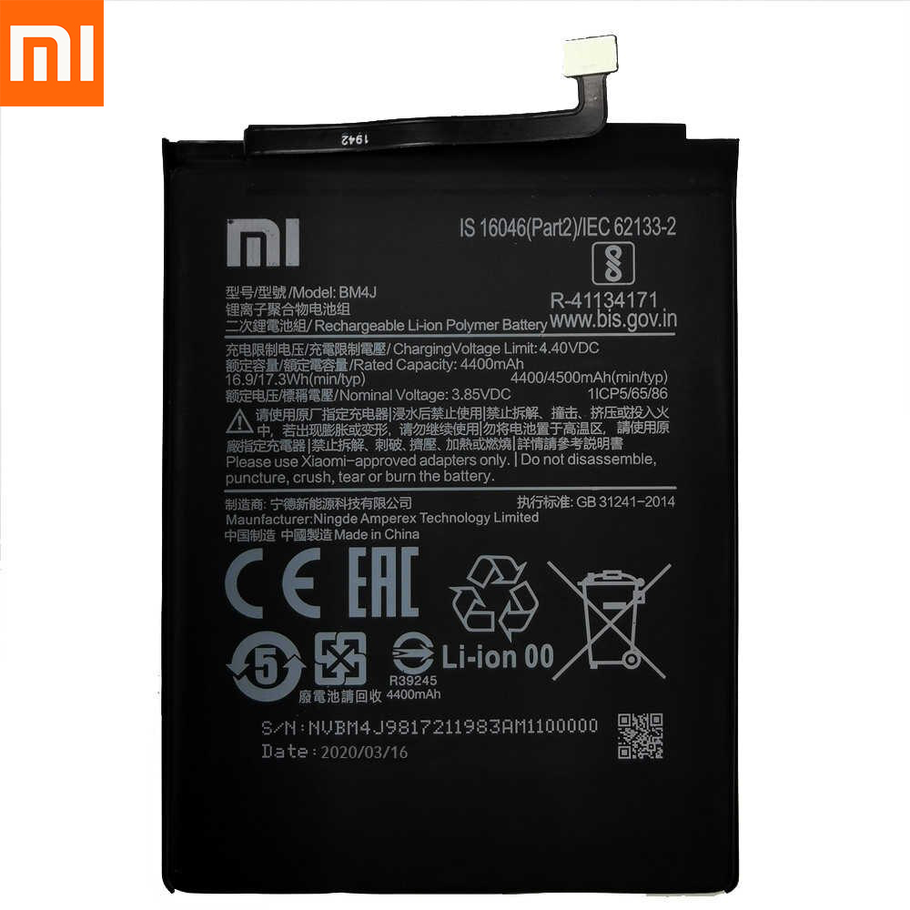 Redmi Note 8 Pro Servis BM4J Batarya