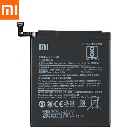 Redmi S2 Batarya